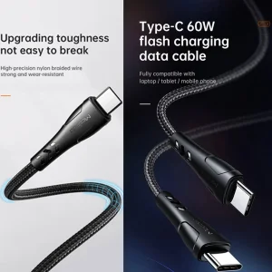 کابل USB-C مک دودو مدل  CA - 7641 60W PD QC4 طول 1.2 متر