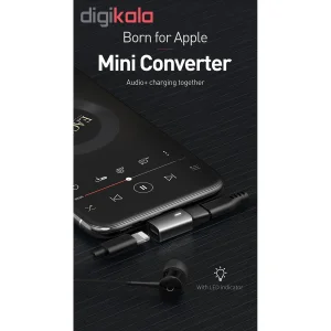 مبدل لایتنینگ 1 به 2 مک دودو مدل CA-618