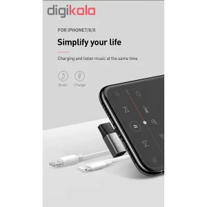 مبدل لایتنینگ 1 به 2 مک دودو مدل CA-618