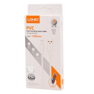 کابل تبدیل USB  به لایتنینگ الدینیو مدل LS841 طول 1 متر