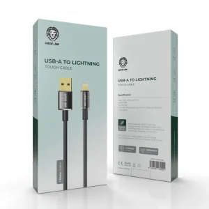 کابل تبدیل کنفی USB به لایتنینگ گرین لاین مدل Touch طول 1 متر