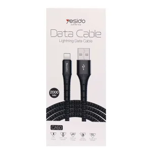 کابل تبدیل USB به لایتنینگ یسیدو مدل CA50 طول 2 متر