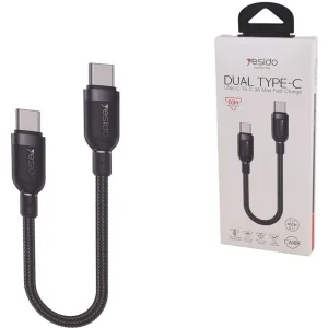 کابل USB-C یسیدو مدل CA188 C TO C طول 0.3 متر