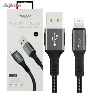 کابل تبدیل USB به لایتنینگ یسیدو مدل Ca36 طول 1.2 متر