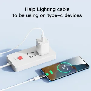 مبدل لایتنینگ به USB-C یسیدو مدل GS22