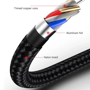 کابل تبدیل USB به microUSB یسیدو مدل CA54 طول 0.30 متر