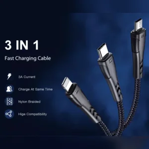 کابل تبدیل USB به Micro USB/ USB-C / لایتنینگ مک دودو مدل ca-696 طول 1.2 متر