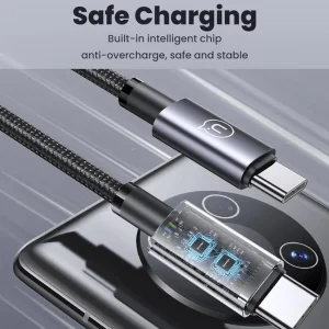 کابل Usb-c یوسمز مدل SJ661 طول 1.2 متر