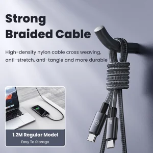 کابل Usb-c یوسمز مدل SJ661 طول 1.2 متر