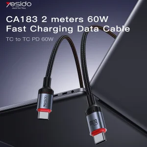 کابل USB-C یسیدو مدل CA181 CC طول 1.2 متر