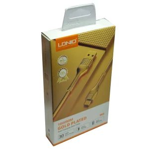 کابل تبدیل USB به microUSB الدینیو مدل LS651 طول 1 متر