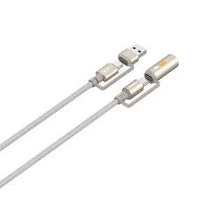 کابل تبدیل USB-C به USB-C الدنیو مدل LC18 طول 1.2 متر