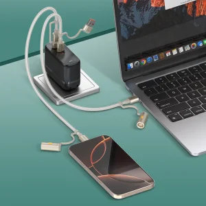 کابل تبدیل USB-C به USB-C الدنیو مدل LC18 طول 1.2 متر