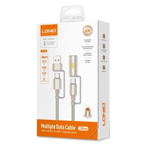 کابل تبدیل USB-C به USB-C الدنیو مدل LC18 طول 1.2 متر