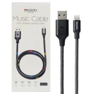 کابل تبدیل USB به لایتنینگ یسیدو مدل CA-T6 طول ۱.۲ متر