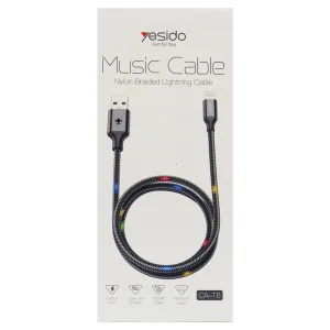 کابل تبدیل USB به لایتنینگ یسیدو مدل CA-T6 طول ۱.۲ متر