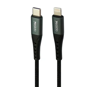 کابل تبدیل USB-C به لایتنینگ یسیدو مدل CA64 طول 1.2 متر