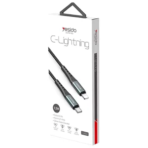 کابل تبدیل USB-C به لایتنینگ یسیدو مدل CA64 طول 1.2 متر