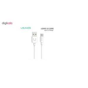 کابل تبدیل USB به microUSB یوسامز سری U-TURN مدل US-SJ۰۹۸ طول 1 متر
