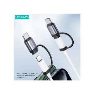 مبدل USB-C به لایتنینگ یوسمز مدل US-SJ677