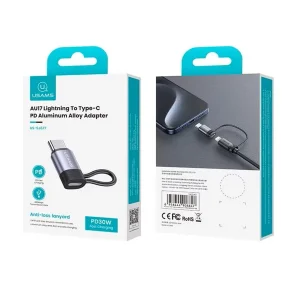 مبدل USB-C به لایتنینگ یوسمز مدل US-SJ677