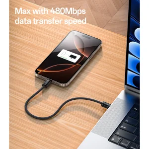 کابل USB-C یسیدو مدل KEYCHAIN CA177 طول 0.2 متر