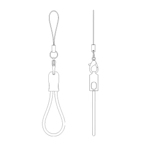کابل USB-C یسیدو مدل KEYCHAIN CA177 طول 0.2 متر