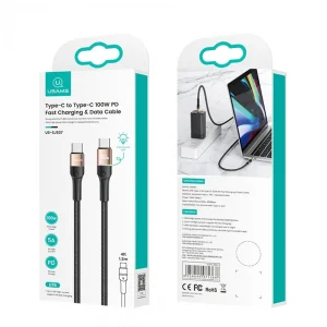 کابل تبدیل USB-C به USB-C یوسمز مدل Sj537 طول 1.2 متر