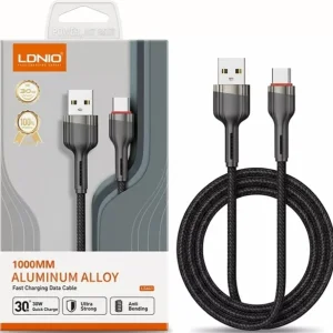 کابل‌ تبدیل USB به USB-C الدینیو‌ مدل Ls641 طول 1 متر