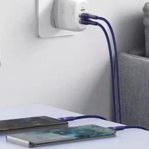 کابل‌ تبدیل USB به USB-C الدینیو‌ مدل Ls641 طول 1 متر