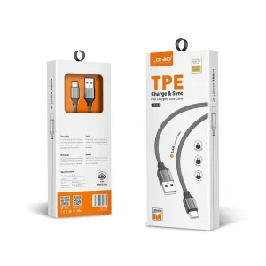 کابل تبدیل USB به لایتنینگ الدینیو مدل LS441  طول 1.5 متر