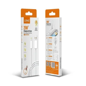 کابل تبدیل USB به لایتنینگ الدینیو مدل LS891 طول 1 متر
