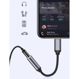 مبدل USB-C به جک 3.5 میلی متری یسیدو مدل YAU-19