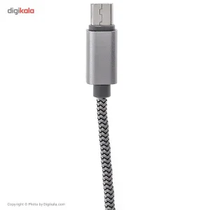 کابل تبدیل USB به microUSB/لایتنینگ الدینیو مدل LC86 طول 1.1 متر