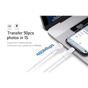 کابل تبدیل USB به USB-C مک دودو مدل CA-7280 طول 1.2 متر