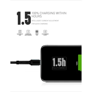 کابل تبدیل USB به لایتنینگ الدینیو مدل LS64 طول 2 متر