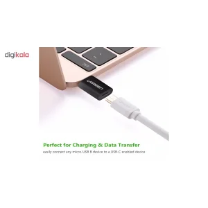 مبدل USB-C به microUsb یوگرین مدل US157