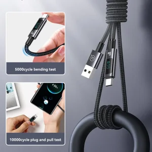 کابل تبدیل USB به USB-C یوسمز مدل sj673 طول 1.2 متر
