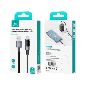 کابل تبدیل USB به USB-C یوسمز مدل sj673 طول 1.2 متر