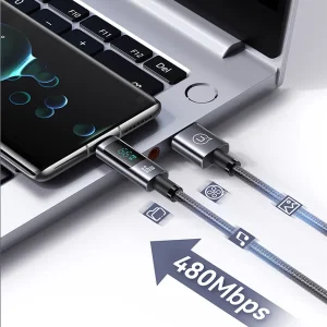 کابل تبدیل USB به USB-C یوسمز مدل sj673 طول 1.2 متر