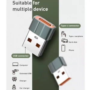 مبدل USB-C به USB الدینیو مدل LC150 مجموعه دو عددی