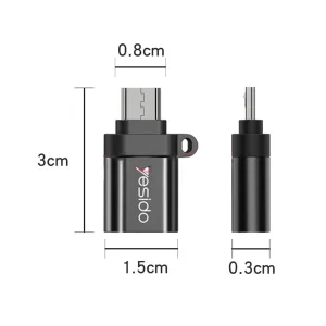 مبدل OTG microUSB یسیدو مدل GS07