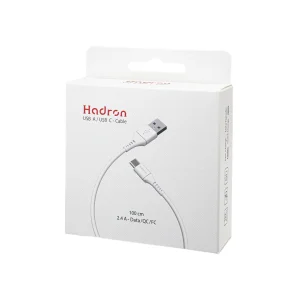 کابل USB به USB-C هادرون مدل HTC-A-C01 طول 1 متر