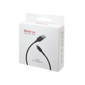 کابل USB به USB-C هادرون مدل HTC-A-C01 طول 1 متر