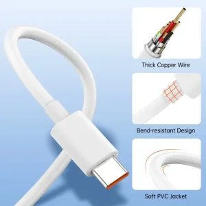 کابل تبدیل USB به USB-C مدل Taypec67 طول 1.5 متر