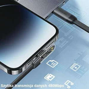 کابل تبدیل USB-C به لایتنینگ یوسمز مدل SJ586 طول 2 متر
