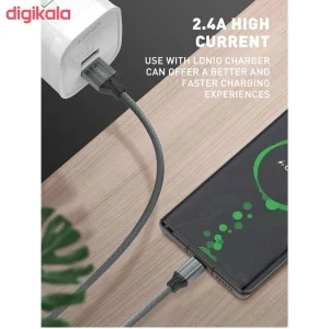 کابل تبدیل USB به لایتنینگ الدینیو مدل LS441 طول 1 متر