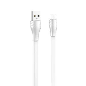کابل تبدیل USB به microUSB الدینیو مدل LS550 طول 0.2 متر