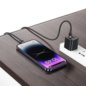 کابل تبدیل USB-C به لایتنینگ یوسمز مدل SJ729-30W طول 1.2 متر