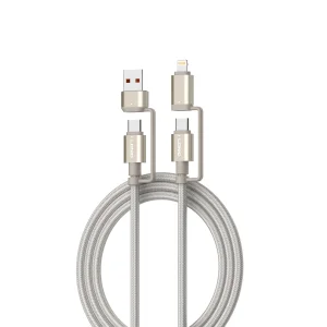 کابل تبدیل USB-C به لایتنینگ / USB الدینیو مدل Lc16 طول 1.2 متر